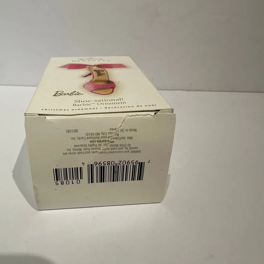 Shoe-sational!  Barbie ornament Hallmark Keepsake 2009 Collectible